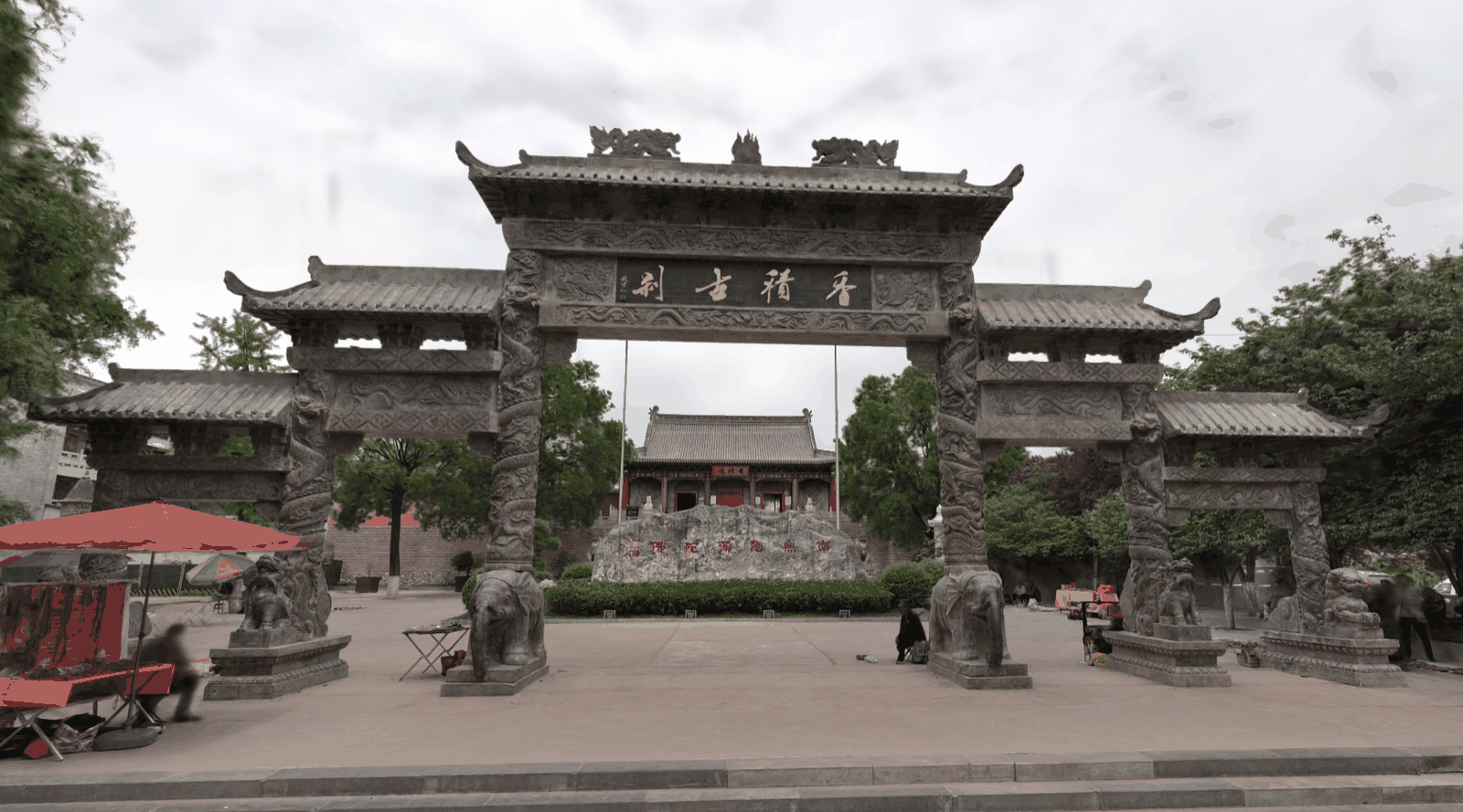 香积寺高斯模型预览